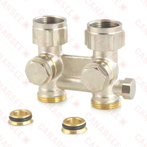 Radiator Isolation and Bypass Valve, Straight Radiator Isolation and Bypass Valve, Straight