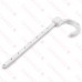 Swivel J-Hanger w/ Nails for 2" PVC/ABS Pipe