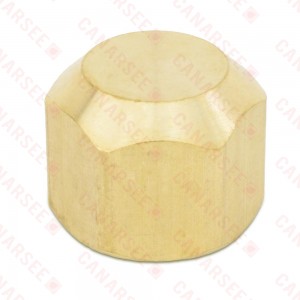 5/8" Flare Brass Cap