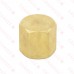 1/4" Flare Brass Cap 1/4" Flare Brass Cap