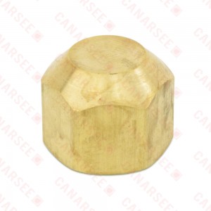 3/8" Flare Brass Cap