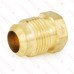 5/8" Flare Brass Plug 5/8" Flare Brass Plug