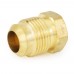 5/8" Flare Brass Plug 5/8" Flare Brass Plug