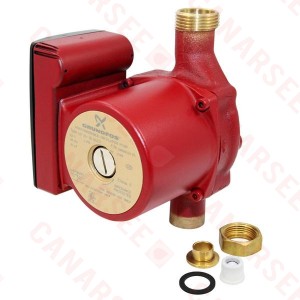 Grundfos 59896124 Bronze Circulator Pump w/ IFC, 3/4" Sweat, 1/25HP, 115V