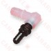 Check Valve, 1/4” MNPT x 3/8” ID vinyl tubing