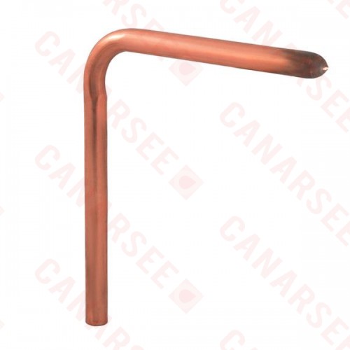 Sioux Chief 613-87 1/2" PowerPEX Copper Tub Spout Stub Out Elbow (7" x 8")