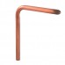 Sioux Chief 613-87 1/2" PowerPEX Copper Tub Spout Stub Out Elbow (7" x 8")