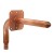 Sioux Chief 630X248E 1/2" PowerPEX Copper Stub Out Elbow with Ear (8" x 3-1/2")