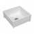24" x 24" x 10" Floor Mop Sink/Basin, DuraStone Fiberglass, Flock White