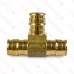 1/2" Expansion PEX Tee, LF Brass