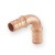 1/2” x 1/2” PEX Copper Elbow, Lead-Free, Copper