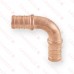 1/2” x 1/2” PEX Copper Elbow, Lead-Free, Copper