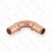 1/2” x 1/2” PEX Copper Elbow, Lead-Free, Copper