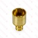 1/2" PEX x 3/4" Female Sweat F1960 Adapter, LF Brass