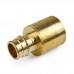 3/4" PEX x 1" Female Sweat F1960 Adapter, LF Brass
