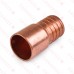 1" PEX x 3/4" Copper Pipe Adapter (Lead-Free Copper)