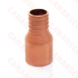 1” PEX x 1” Copper Pipe Adapter, Lead-Free, Copper