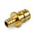 3/4" x 1/2" Expansion PEX Reducing Coupling, LF Brass