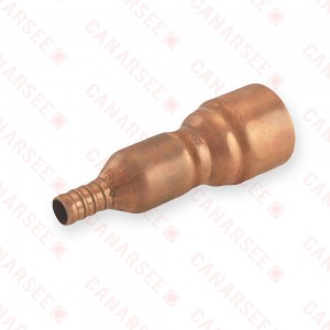 1/2” PEX x 3/4” PVC Adapter, Lead-Free