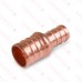 1/2" PEX x 3/4" PEX Reducing Coupling (Lead-Free Copper)