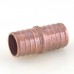 1” x 1” PEX Coupling, Lead-Free, Copper