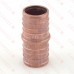 1” x 1” PEX Coupling, Lead-Free, Copper