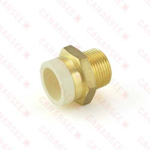 3/4" MIP x 3/4" CPVC Adapter (Lead-Free)