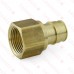 1” PEX x 1” Female Threaded Adapter, Brass, Lead-Free