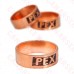 1" PEX Copper Crimp Rings (25/bag), Made in USA