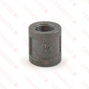 3/8" Black Coupling (Imported)