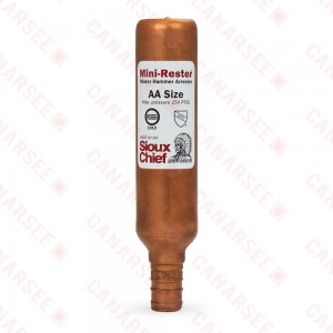1/2" PEX Straight, Mini-Rester Water Hammer Arrestor (Lead-Free)