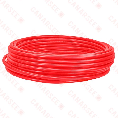 3/4" x 100ft PowerPEX Non-Barrier PEX-B Tubing, Red (Expandable, F1960 compliant)