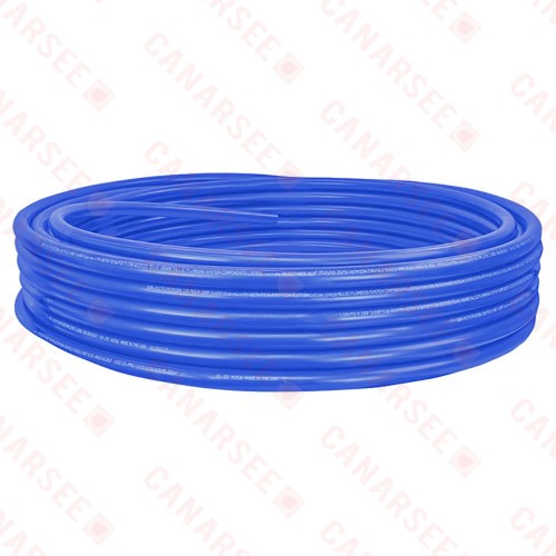 1" x 100ft PowerPEX Non-Barrier PEX-B Tubing, Blue (Expandable, F1960 compliant)