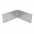 12" High Stainless Steel Wall Guard Kit for 63M (24" x 24") Mop Sink