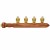 Sioux Chief 672Q0490 4-Branch Manifold, 3/4 x 1/2" Push-To-Connect x Closed