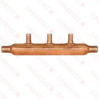 Sioux Chief 672X0399 3-Branch Manifold, 3/4" PEX x 1/2" PEX x Open