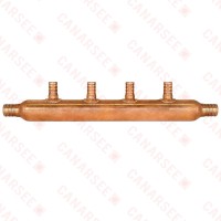 Sioux Chief 672X0499 4-Branch Manifold, 3/4" PEX x 1/2" PEX x Open