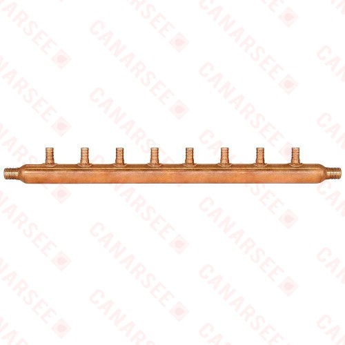 Sioux Chief 672X0899 8-Branch Manifold, 3/4" PEX x 1/2" PEX x Open