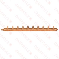 Sioux Chief 672X1090 10-Branch Manifold, 3/4" PEX x 1/2" PEX x Closed