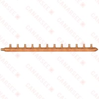 Sioux Chief 672X1290 12-Branch Manifold, 3/4" PEX x 1/2" PEX x Closed