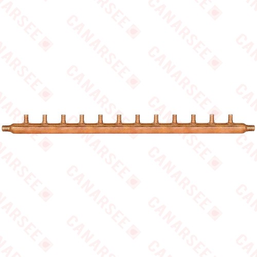 Sioux Chief 672X1299 12-Branch Manifold, 3/4" PEX x 1/2" PEX x Open