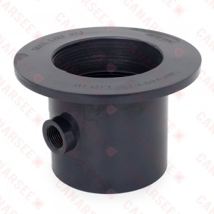 Trap Primer Adapter w/ 1/2" FIP port, 3" PVC Hub