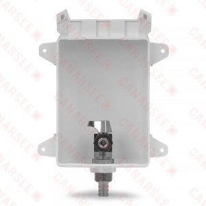 Sioux Chief 696-G1000XF 1/2" PEX OxBox Ice Maker Outlet Box (Lead-Free)