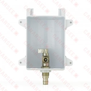 Ox Box Toilet/Dishwasher Outlet Box, 1/2” PEX-A, Lead-Free