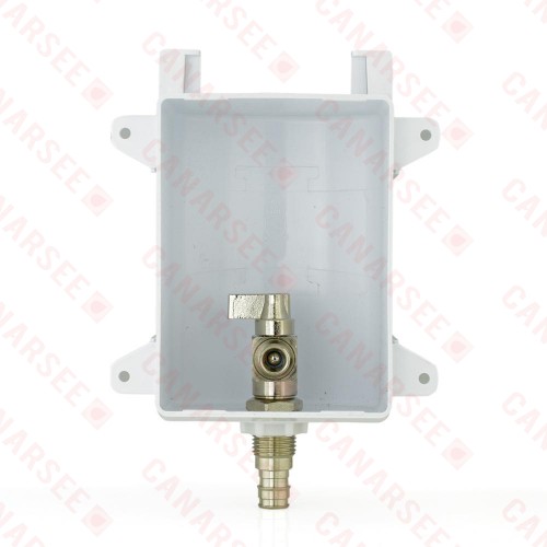 Ox Box Toilet/Dishwasher Outlet Box, 1/2” PEX-A, Lead-Free Ox Box Toilet/Dishwasher Outlet Box, 1/2” PEX-A, Lead-Free