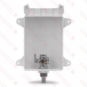 Sioux Chief 696-G1001XF Ox Box Toilet/Dishwasher Outlet Box Standard Pack - 1/2" PEX Crimp Connection (Lead Free)