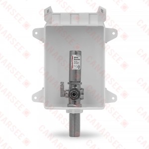 Ox Box Icemaker Outlet Box w/ Water Hammer Arrestor, 1/2" MPT/Sweat (Lead-Free)