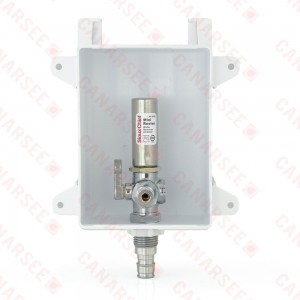 Ox Box Ice Maker Outlet Box w/ Water Hammer Arrestor, 1/2” PEX-A, LF