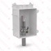 Ox Box Toilet/Dishwasher Outlet Box w/ Water Hammer Arrestor, 1/2" MPT/Sweat (Lead-Free)