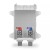 Sioux Chief 696-G2001MF Ox Box Lavatory Outlet Box Standard Pack - 1/2" Female Sweat (Lead Free)
